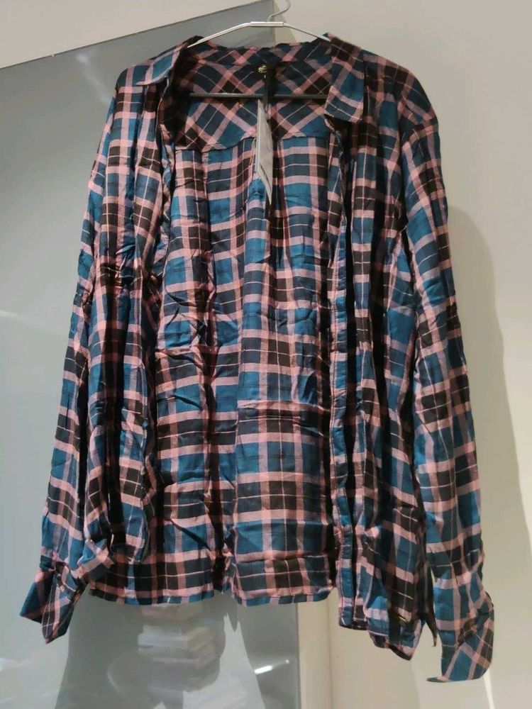 Checked Flannel Shirt