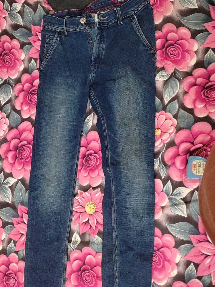 Men's Blue Denim Jeans