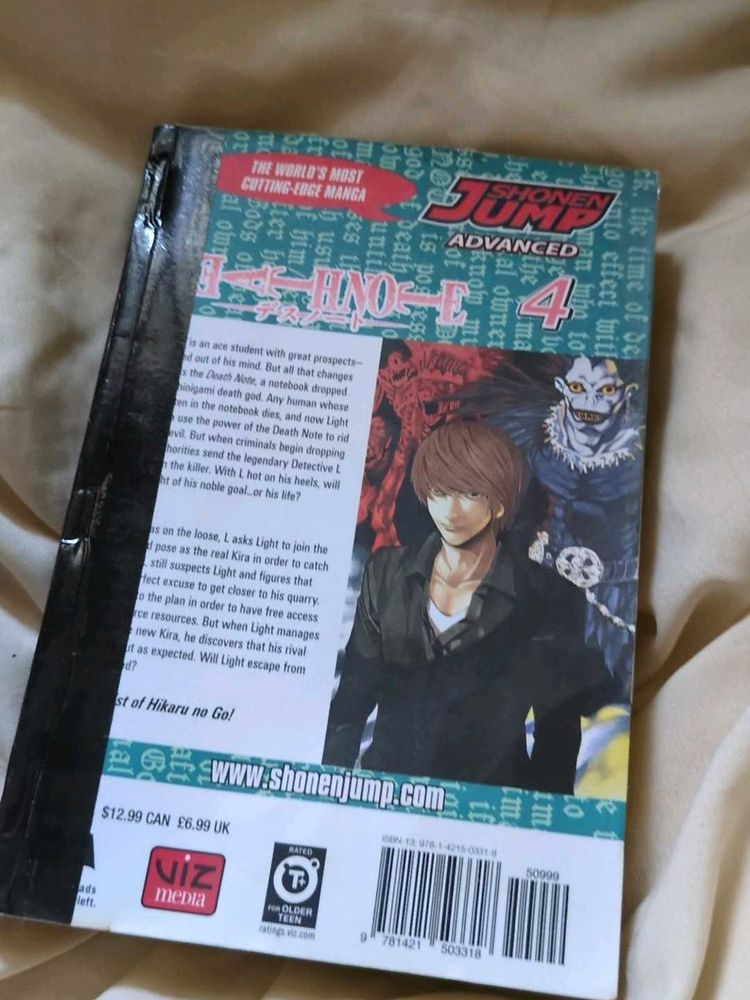 Books > Comics & Manga | Death Note Vol. 4 Manga | Freeup