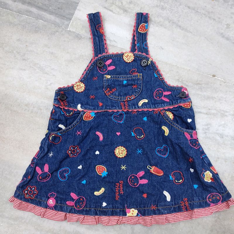 Blue Denim Baby Dungree