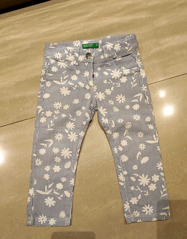 United colors of Benetton Floral Print Jeans
