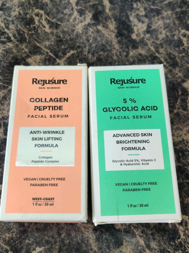 Rejusure Collagen Peptide And Glycolic Acid
