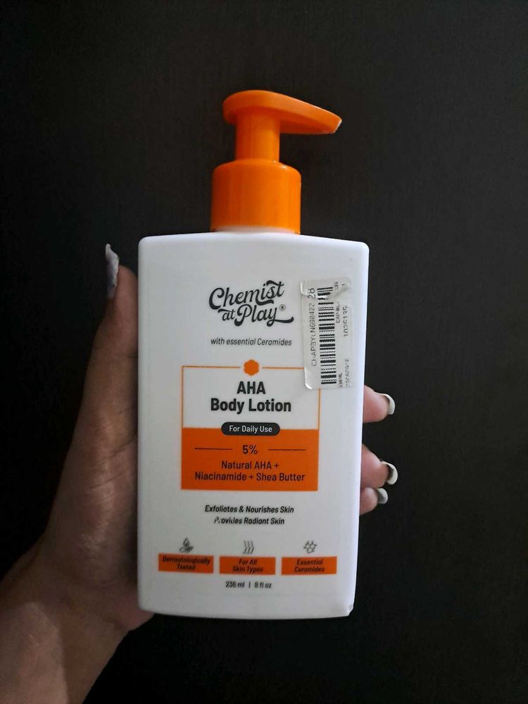 Chemist at Play AHA Body Lotion