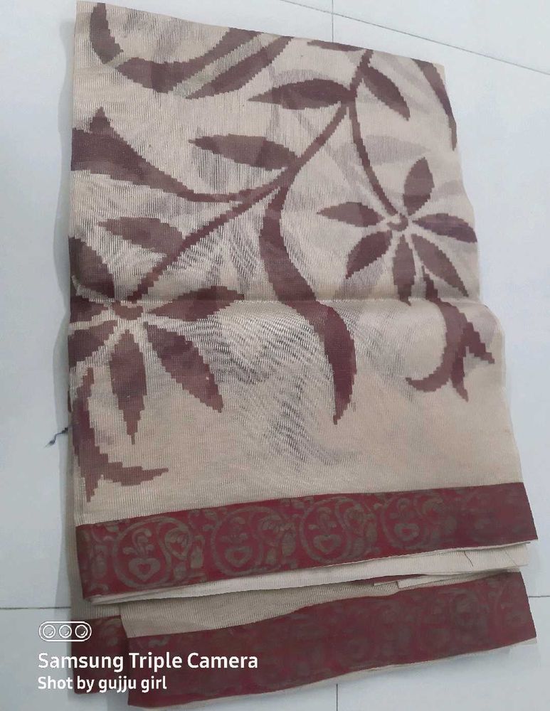 Elegant Floral Saree