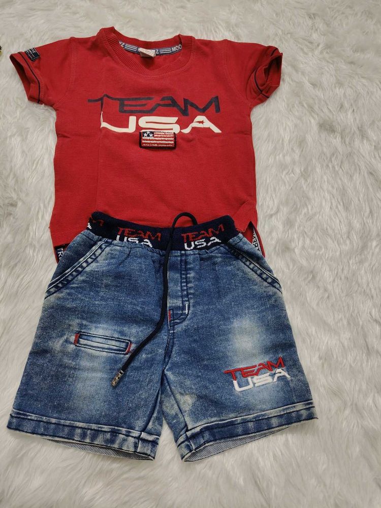 Team USA T-Shirt and Shorts Set