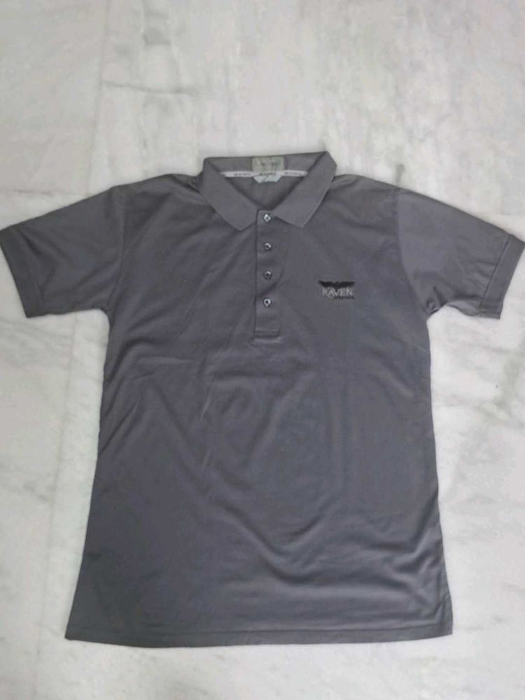 Gray Kaver Polo Shirt - Size M