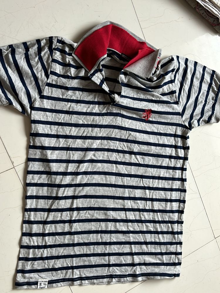 Branded Denim T-shirt