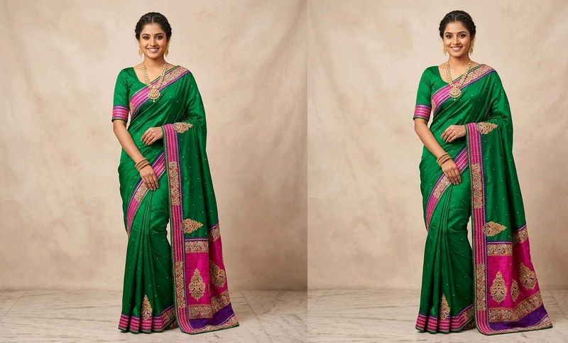 saree with blouse