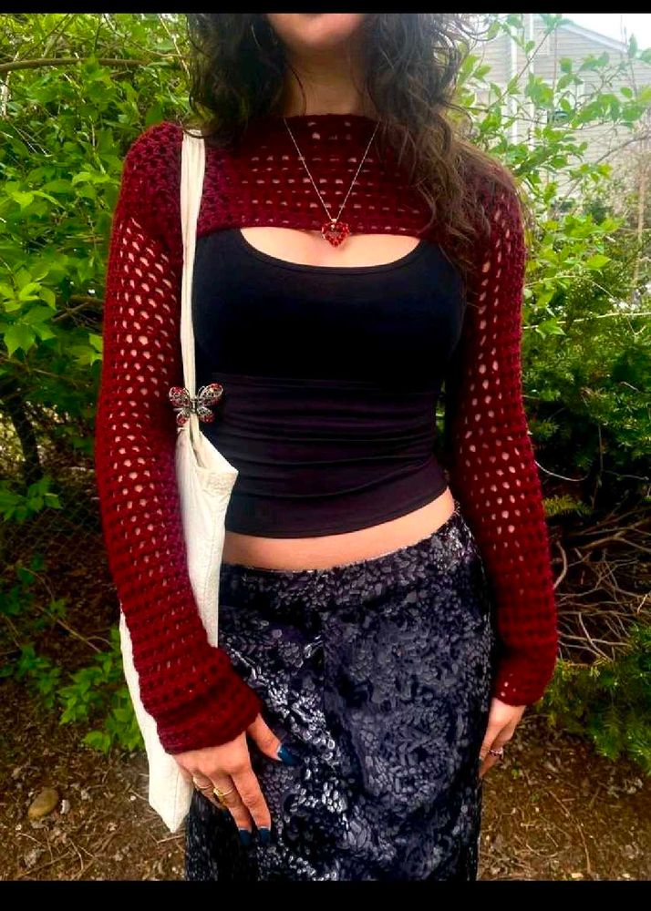 Crochet Shrug Top