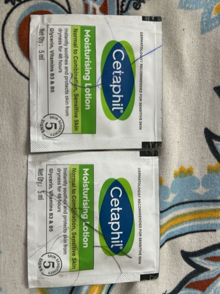 Cetaphil Moisturising Lotion 2 Sample Pack