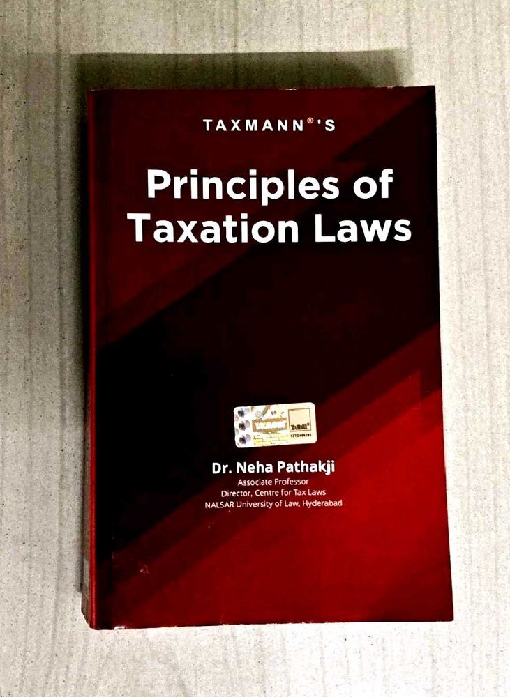 Taxmann Principles of Taxation Laws_ Pathakji Neha