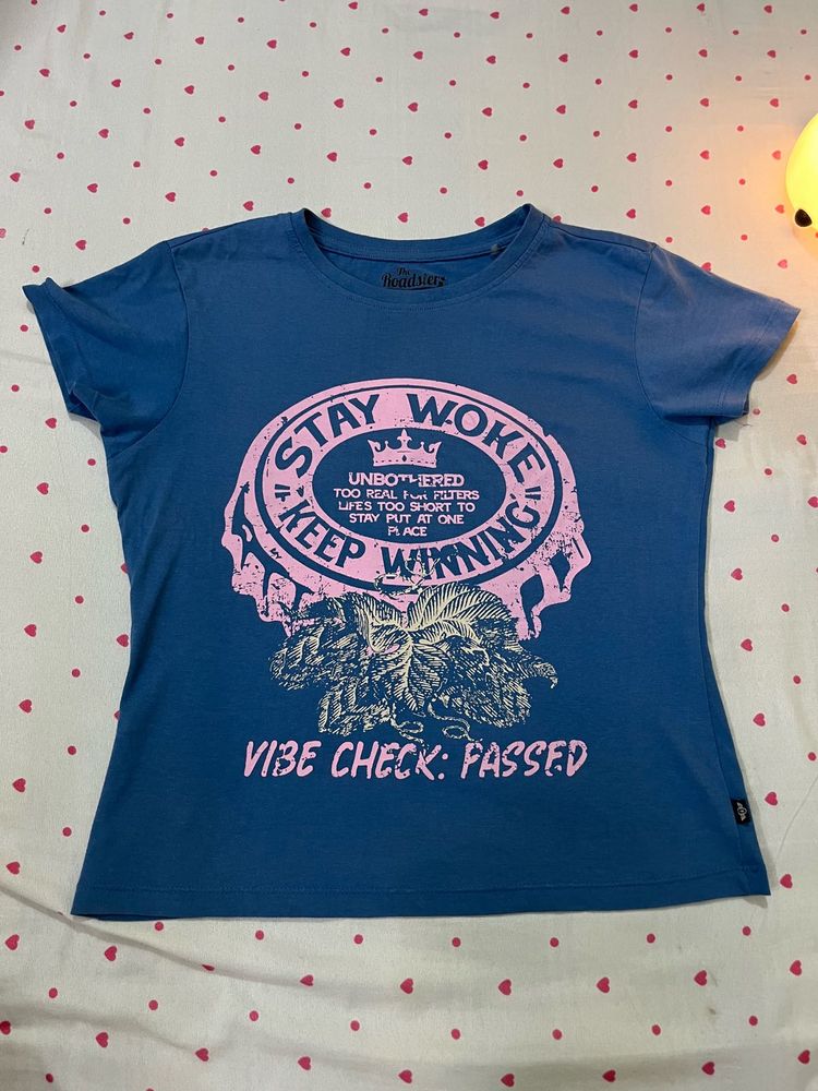 Blue Graphic T-Shirt