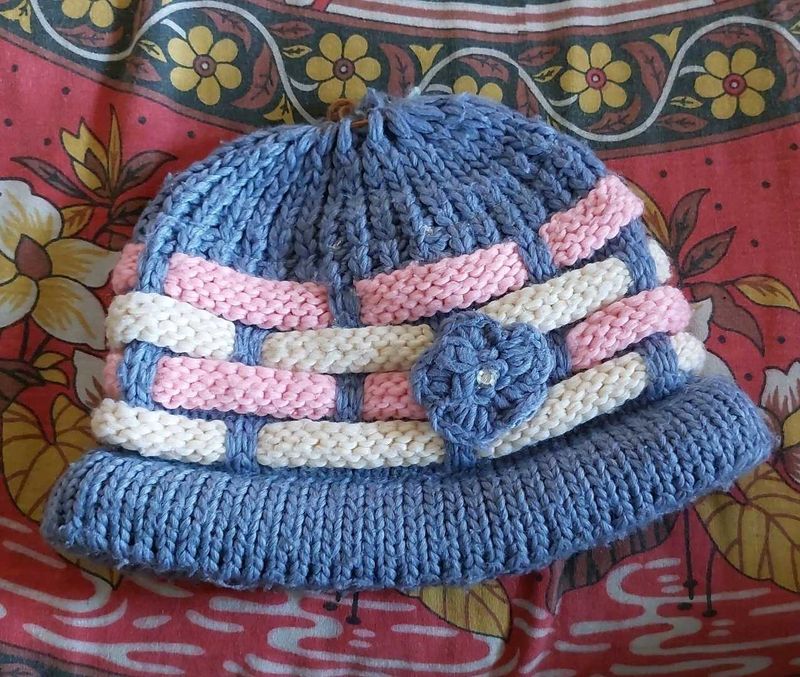 Cute Knitted Baby Hat