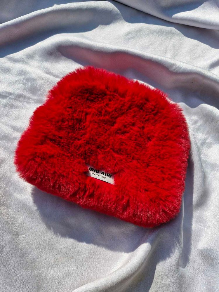 Miu Miiu Parfums Soft Fully Fur Pouch