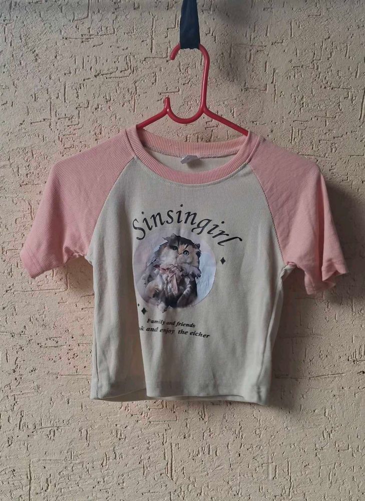 Cute Graphic Baby Tee