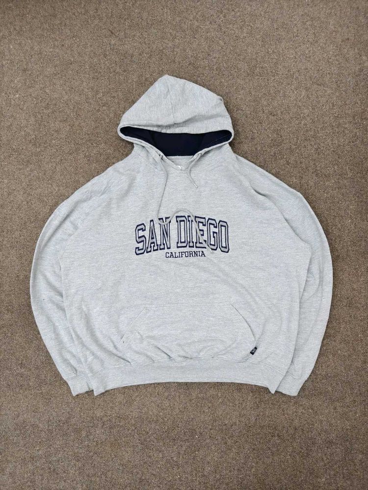 Grey San Diego California Hoodie