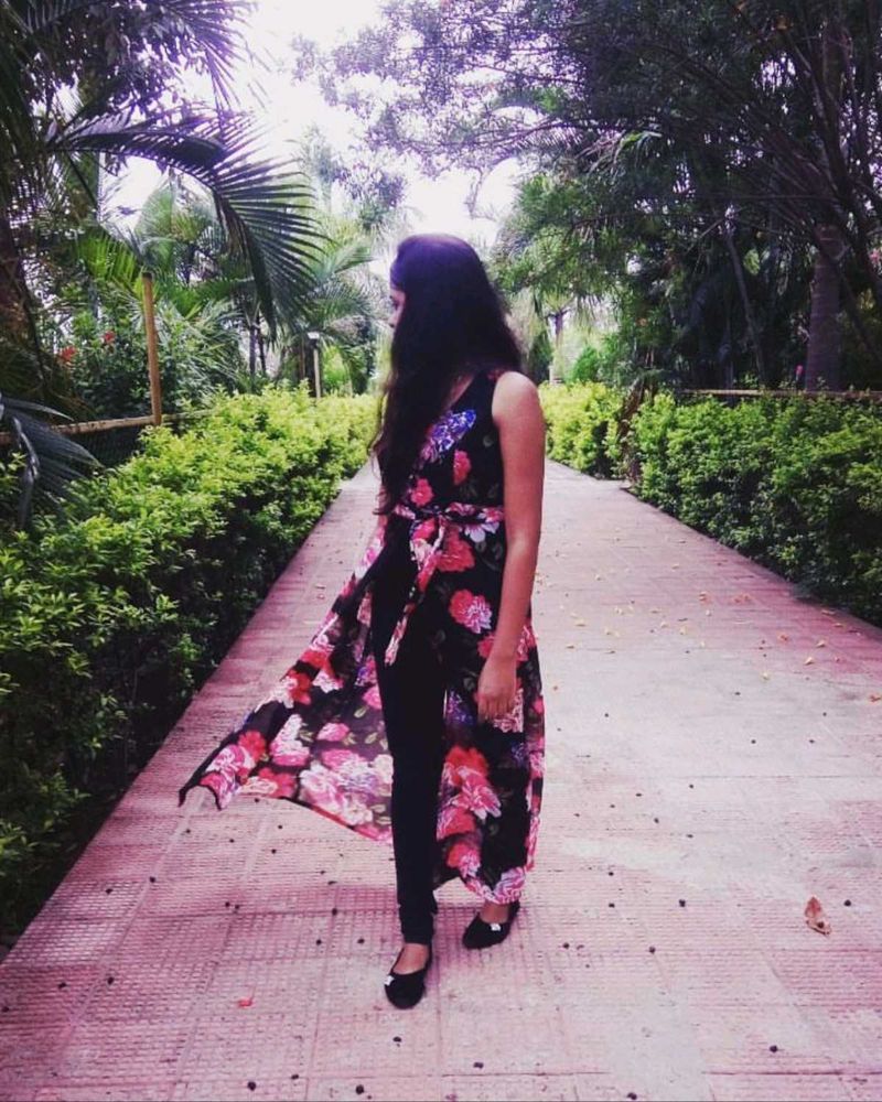 Floral Print Maxi Kurta with Leggings