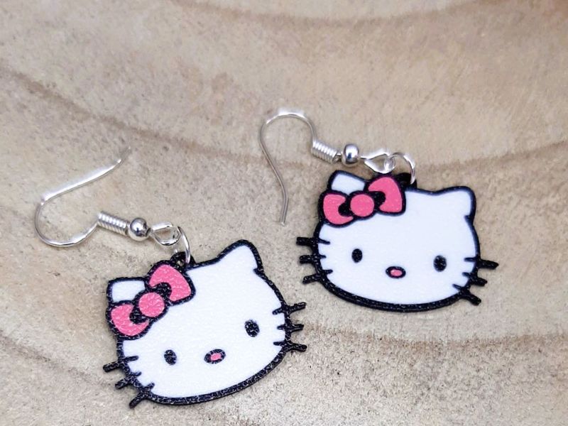 Cute Hello Kitty Earrings