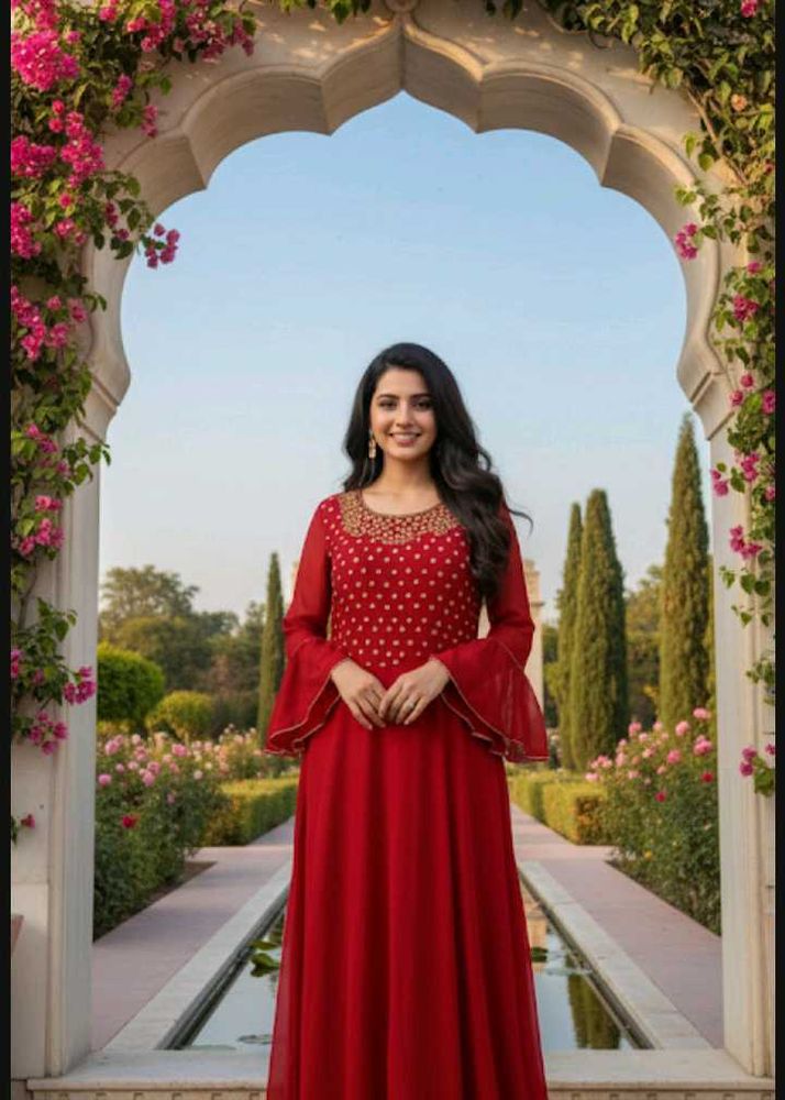 New Meroon Dress