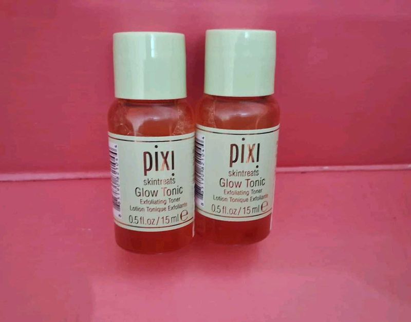 Pixi Glow Tonic 2x 15ml Travel Size Bottles
