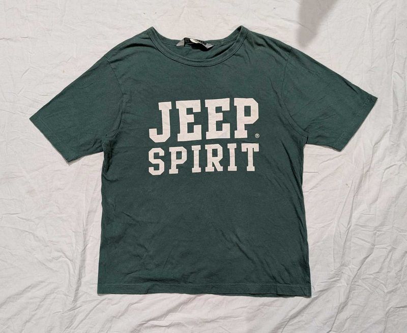 Green Jeep Spirit T-Shirt
