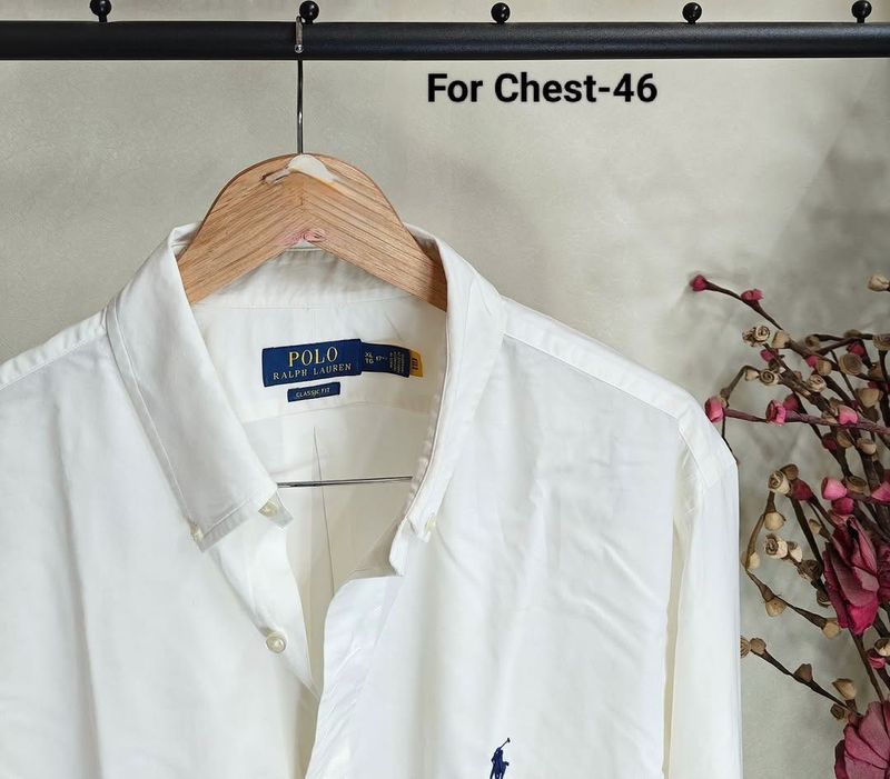 Polo Ralph Lauren White Button-Down Shirt