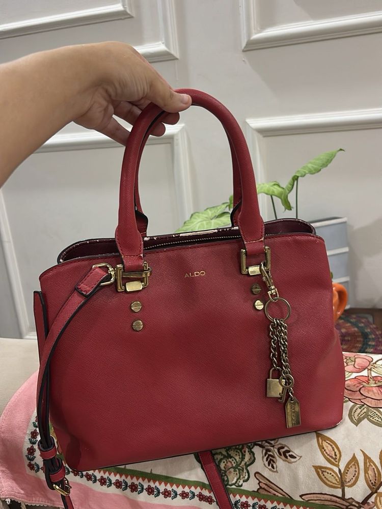 Red Aldo Handbag