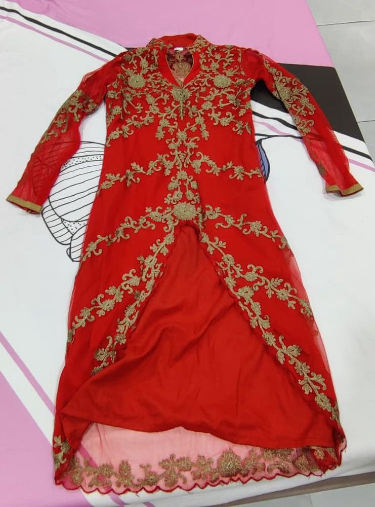 Karwa Chauth Special Kurta Plazzo Dupatta Set