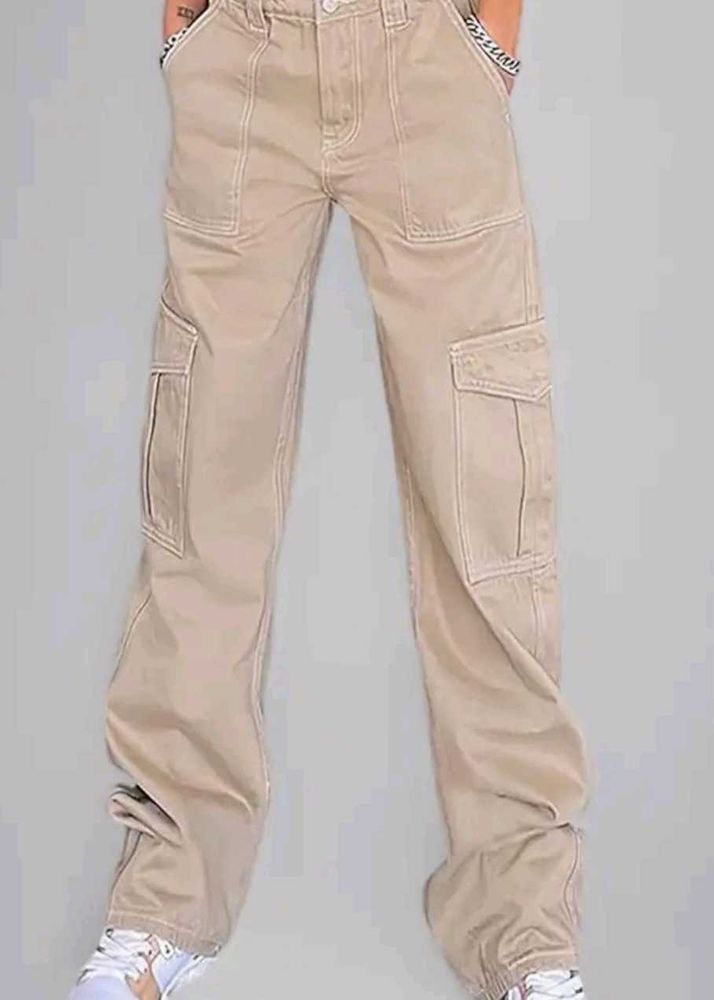 Khaki Cargo Pants