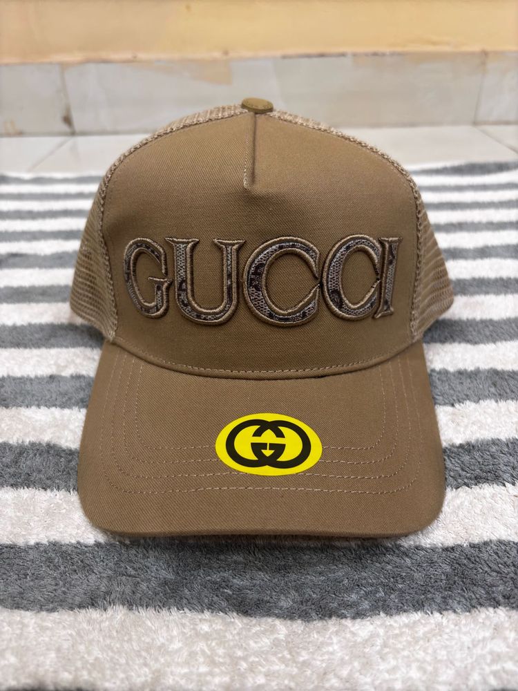 Gucci Premium Unisex Cap - Beige