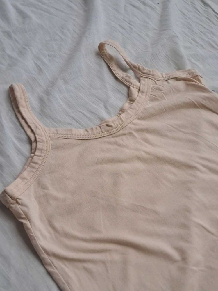 Basic Beige Camisole Top