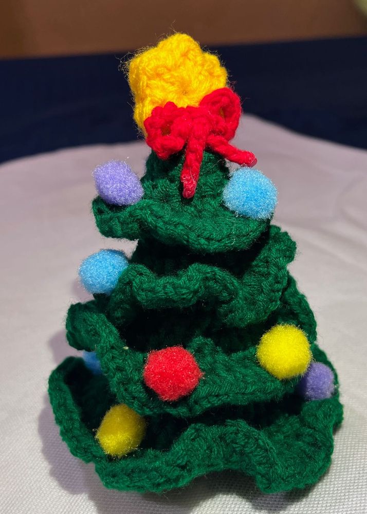 Handcrafted Crochet Christmas Tree