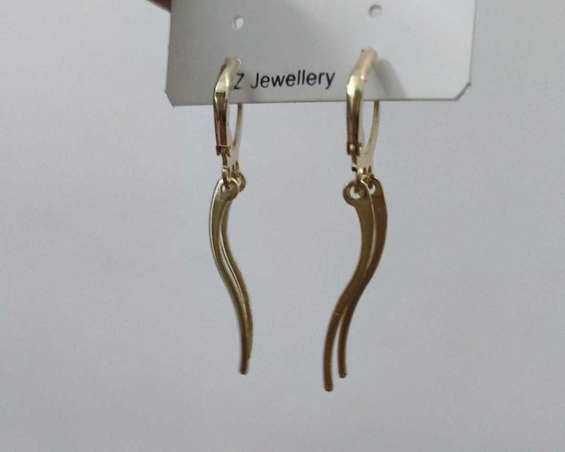 Gold Dangle Earrings