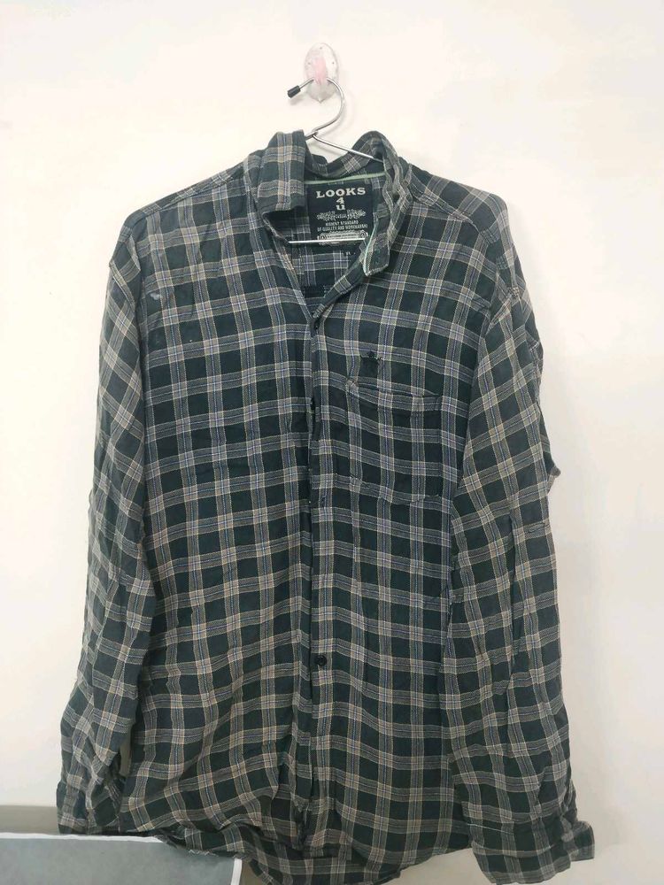Plaid Flannel Shirt