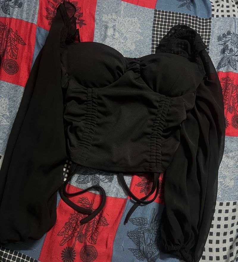 street style store  brand paded top