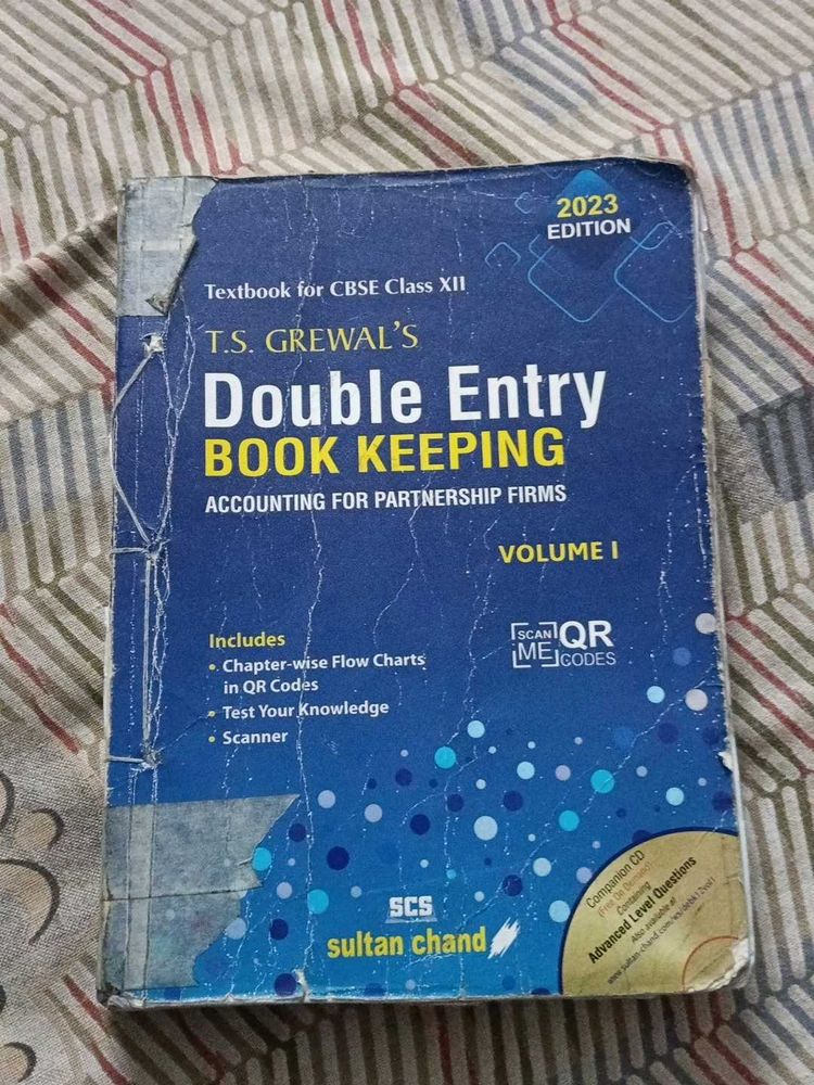 T.S. Grewal's Double Entry Book Keeping Vol I