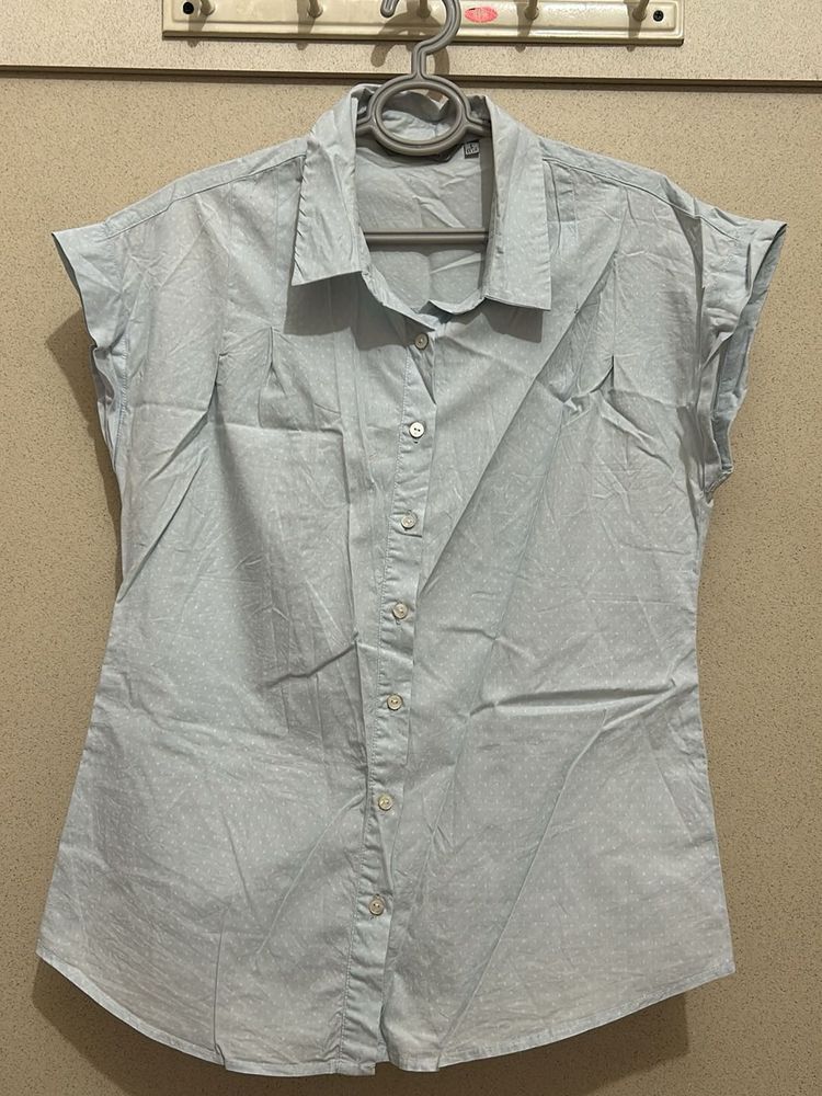 Light Blue Button-Down Shirt