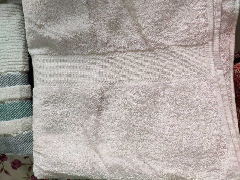 Soft White Bath Towel