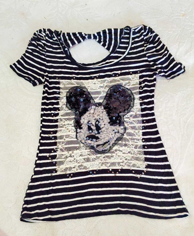 Very Beautiful Sequin Work Top
