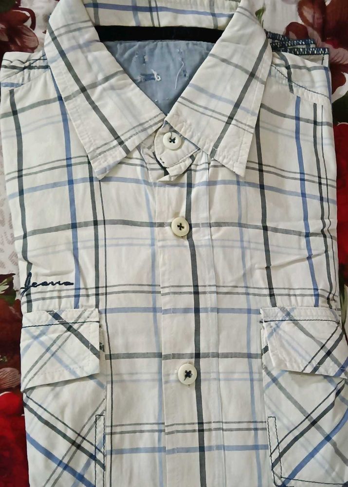Men's Checked Casual Shirt