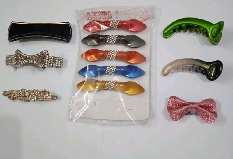 Hair Accessories Banana Clutcher Pins Pack Of 11