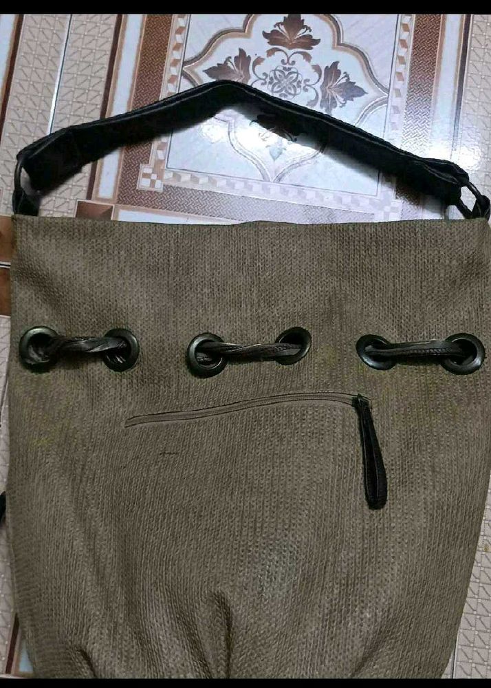 Stylish Drawstring Hobo Bag