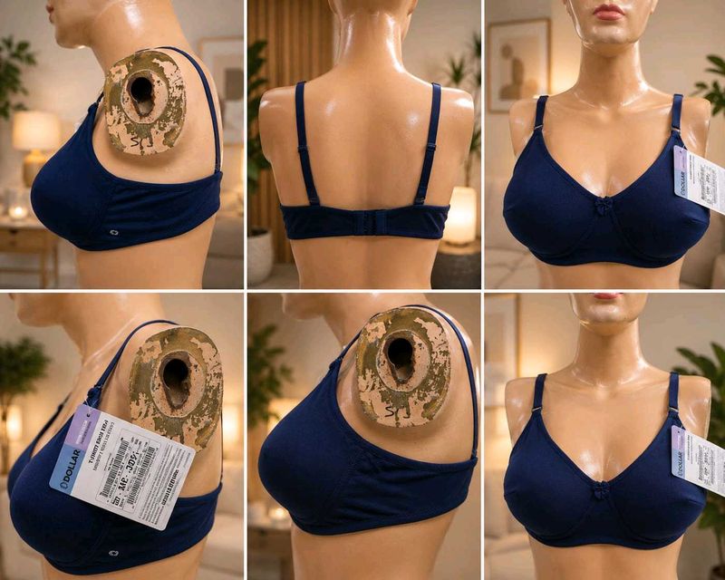 Comfortable Navy Blue Everyday Bra