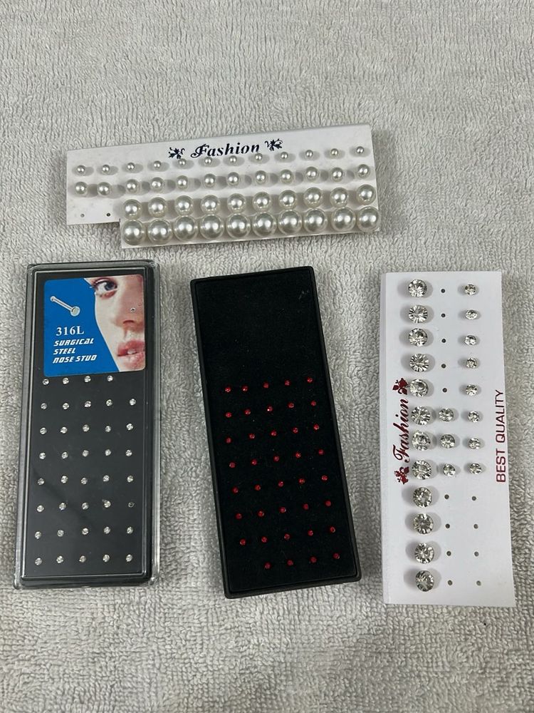316L Surgical Steel Nose Studs