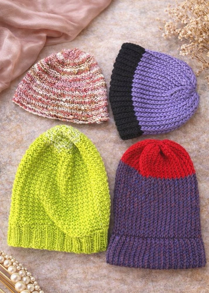 Colorful Knit Beanies