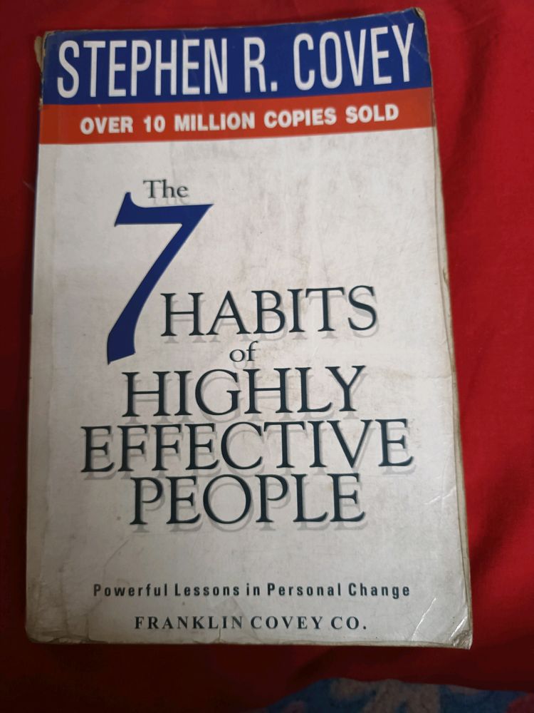 Book - 7 Habits Of Highly Effective People