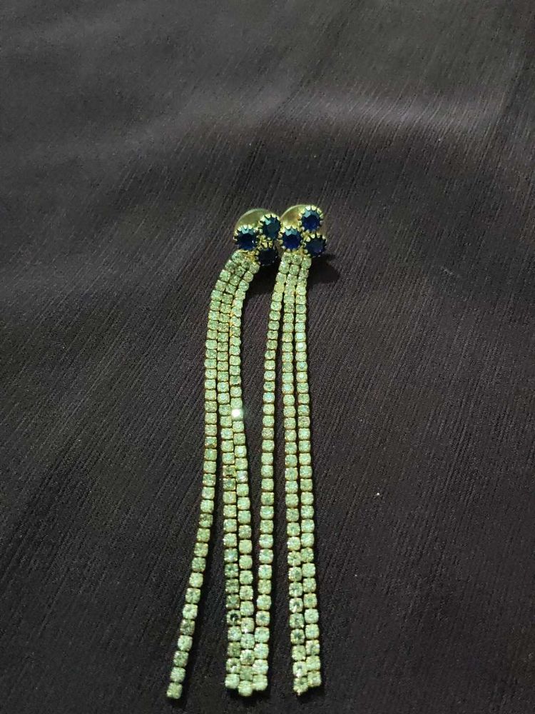 Sparkling Tassel Earrings