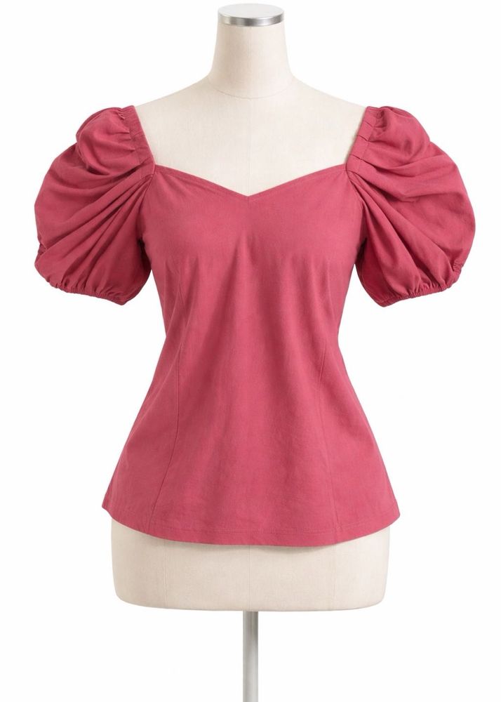 Chic Puff Sleeve Top - Trendy &amp; Stylish