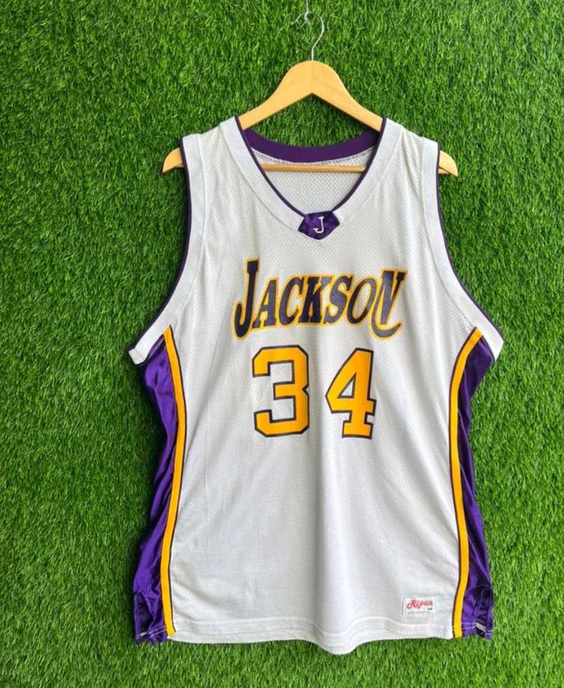 Vintage Jackson #34 Basketball Jersey