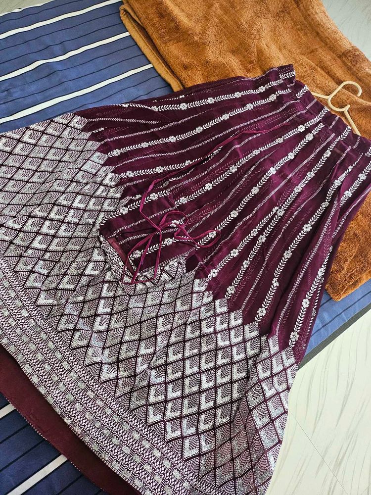 glittery Lahenga Choli For Wedding Seaso
